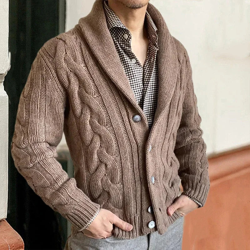 Robert | Strikket cardigan for menn