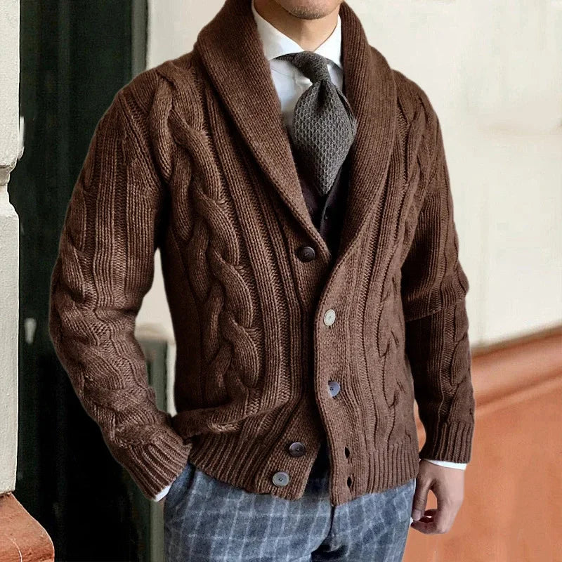 Robert | Strikket cardigan for menn