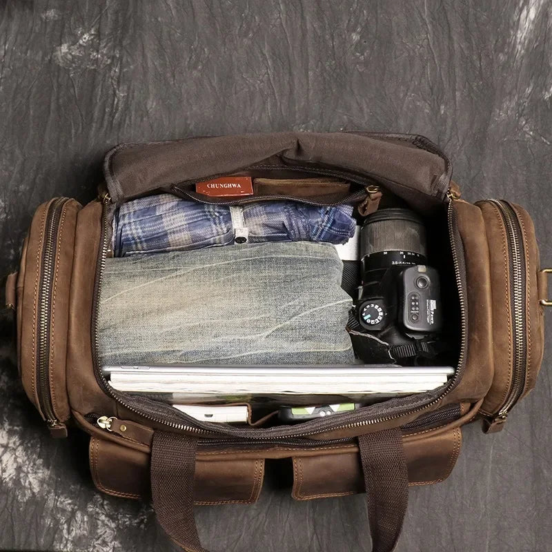 Alfie | Vintage duffelbag for stilige reisende