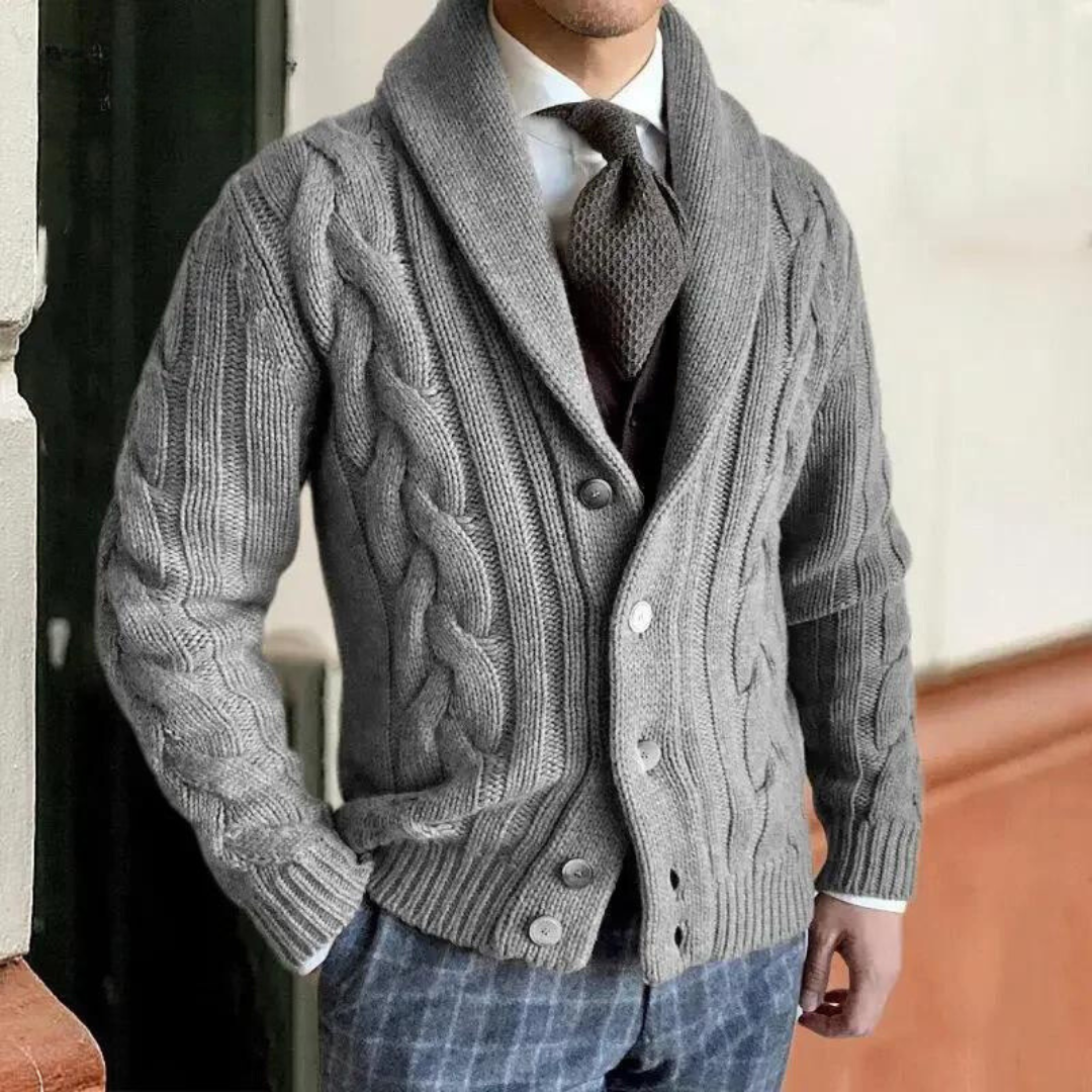 Robert | Strikket cardigan for menn